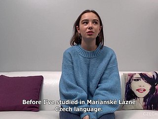 19 Jahre Tschechische Teen Erstes Sling