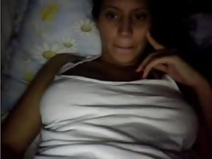 สาวอาหรับกับร่างกาย amezing (Skype)