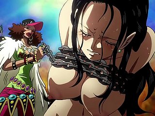 Nami dan Robin (One Piece) [penapis bogel]