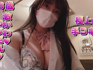 [very rare]Super cute big-breasted 18-year-old in the matter of school unvarying climaxes repeatedly!!