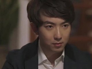 Beau-fils baise numbing scène de sexe de paint coréen de sa mère