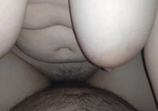 Hot babe milking my cock until i`l creampie say no to generative pussy.Get pregnant!