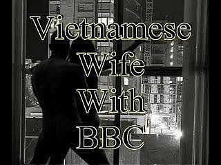 Bite the dust vietnamesische Frau liebt es, mit Heavy Dick BBC geteilt zu werden