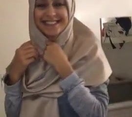 Titillating árabe hijab musulmán Pellicle Ungentlemanly filtró