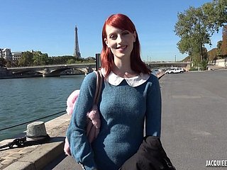 Franse mode week et Sodomi - anale seks met redhead Alex Harper
