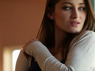 Nubile Toddler Dani Daniels gets unembellished increased by shows her pussy
